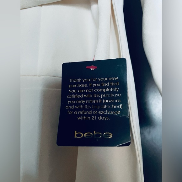 Bebe Crepe Suit Dress Size 2 - Picture 5 of 6